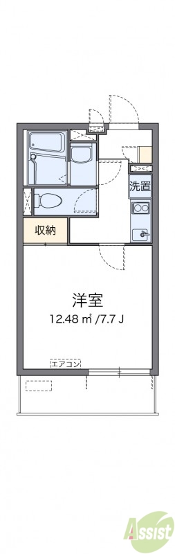 代表的な間取のため実際の間取とは異なる場合があります