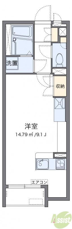 代表的な間取のため実際の間取とは異なる場合があります