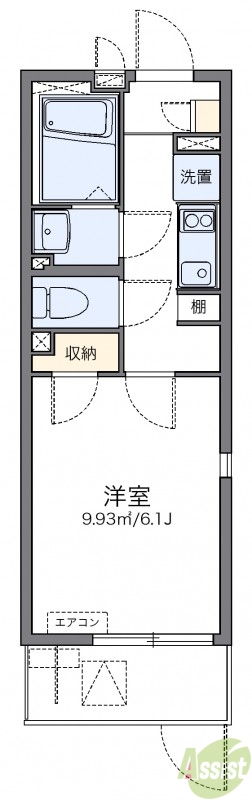 代表的な間取のため実際の間取とは異なる場合があります