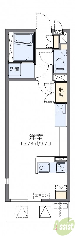 代表的な間取のため実際の間取とは異なる場合があります