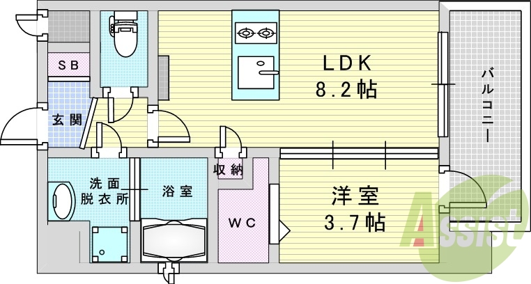 間取図