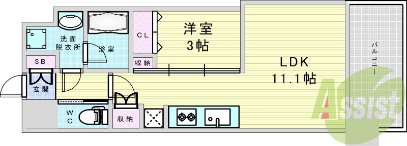 間取図