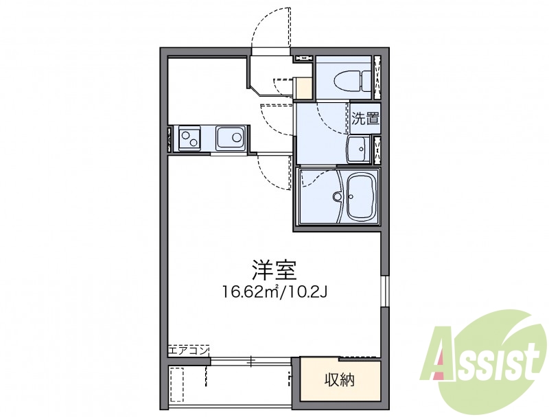代表的な間取のため実際の間取とは異なる場合があります