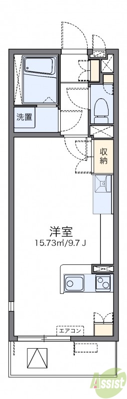 代表的な間取のため実際の間取とは異なる場合があります