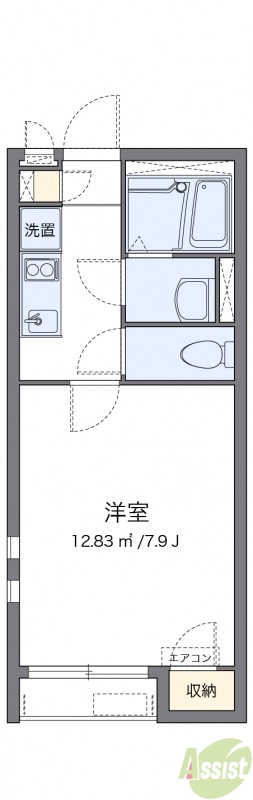 代表的な間取のため実際の間取とは異なる場合があります