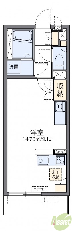 代表的な間取のため実際の間取とは異なる場合があります