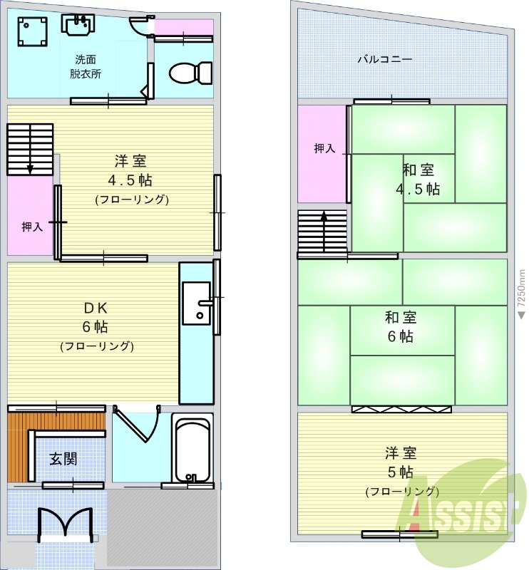 間取図