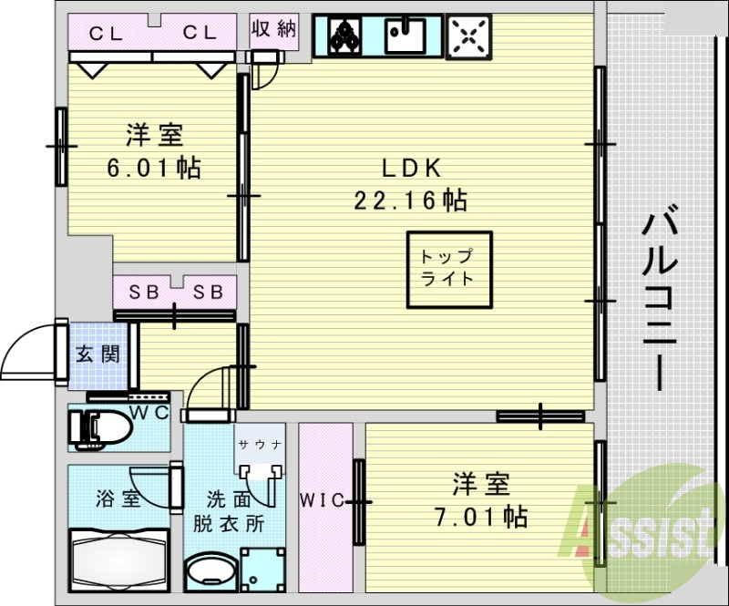 間取図