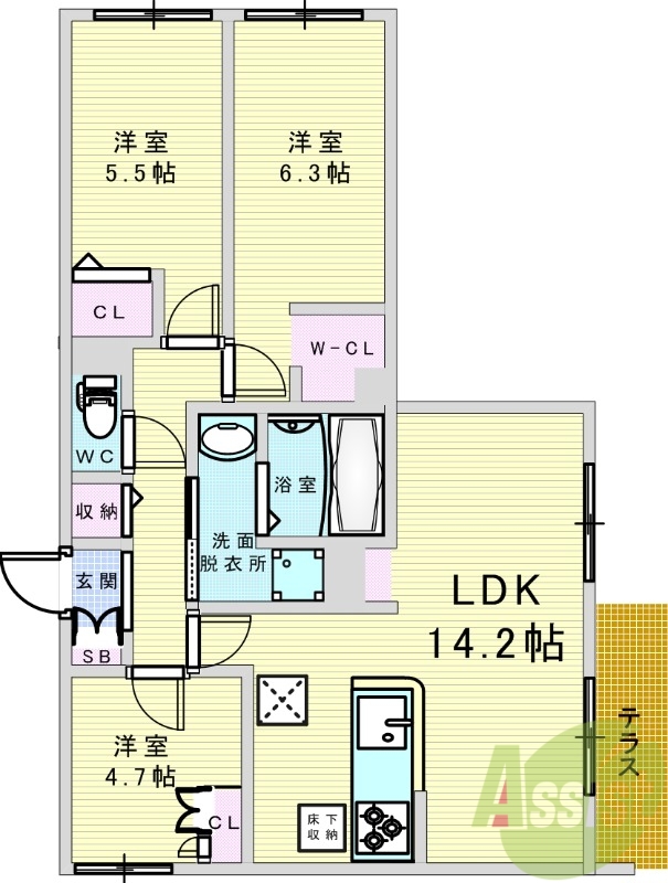間取図