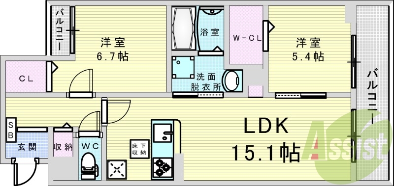間取図