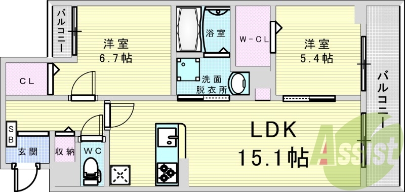 間取図