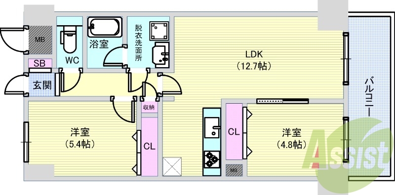 間取図