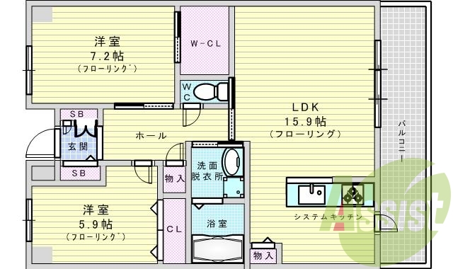 間取図