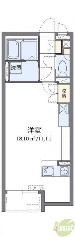 代表的な間取のため実際の間取とは異なる場合があります