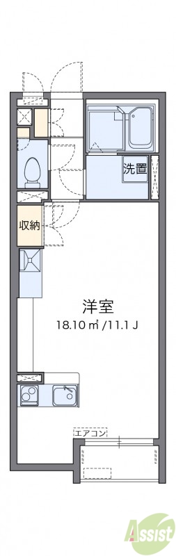 代表的な間取のため実際の間取とは異なる場合があります