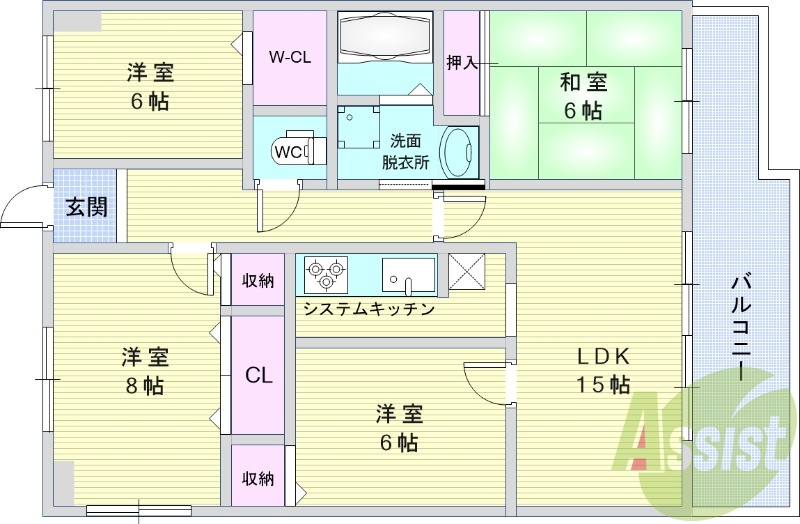 間取図