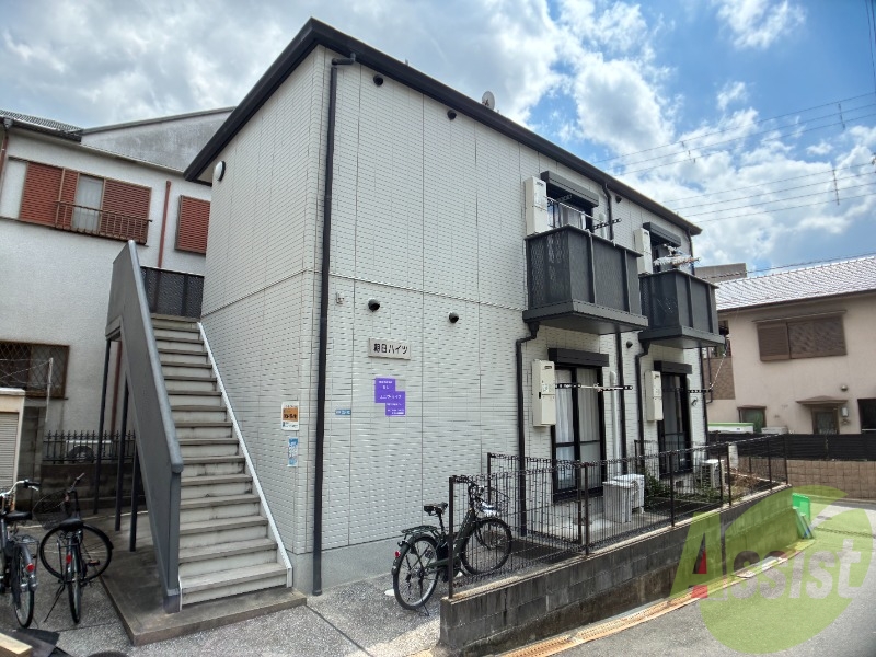 朝日ハイツの外観