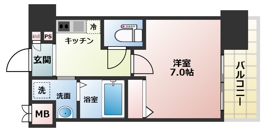 13階の間取り図
