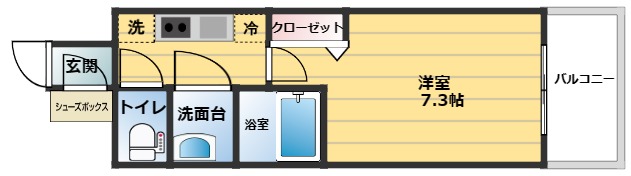 3階の間取り図