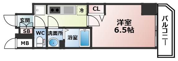 3階の間取り図