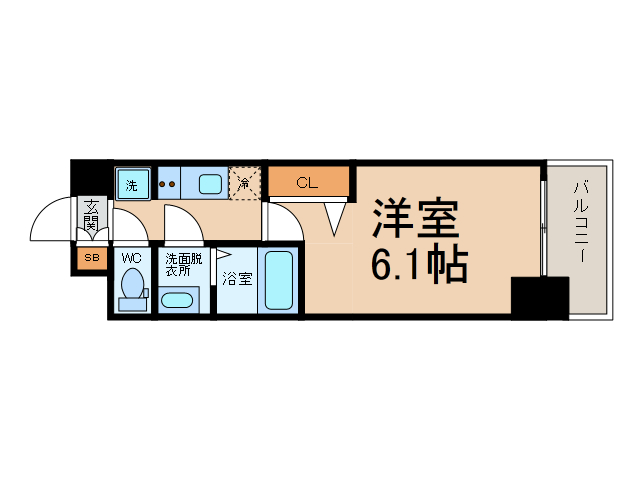 9階の間取り図