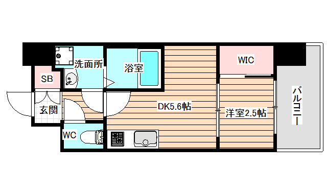 14階の間取り図