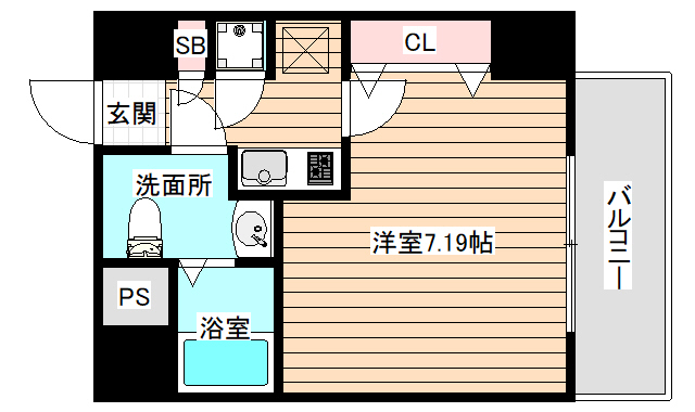 10階の間取り図