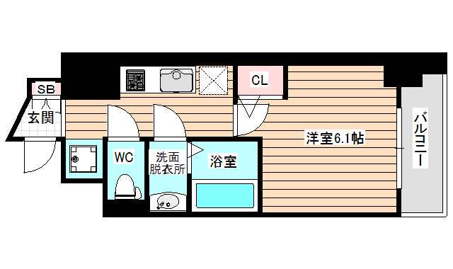 13階の間取り図