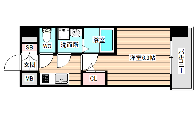 11階の間取り図