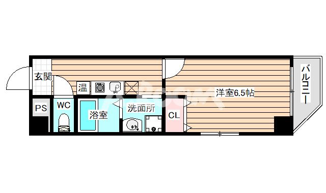 6階の間取り図