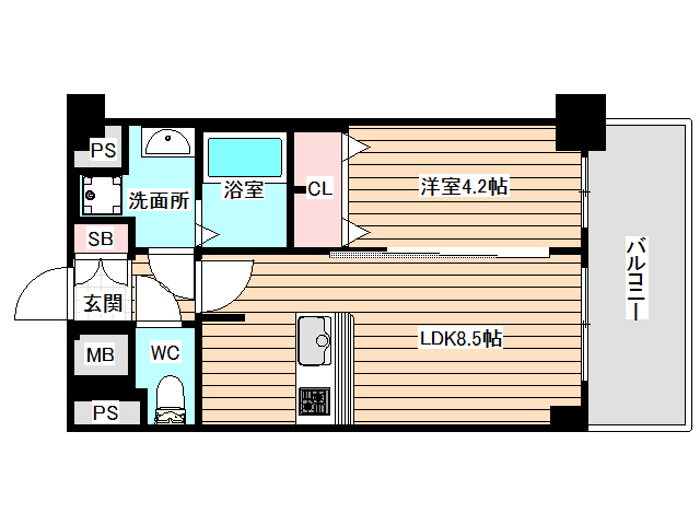 11階の間取り図