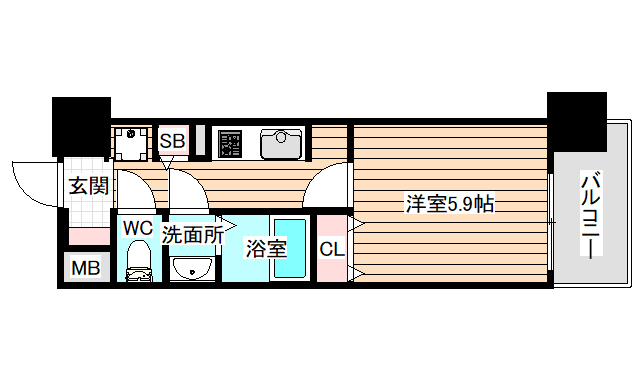 12階の間取り図