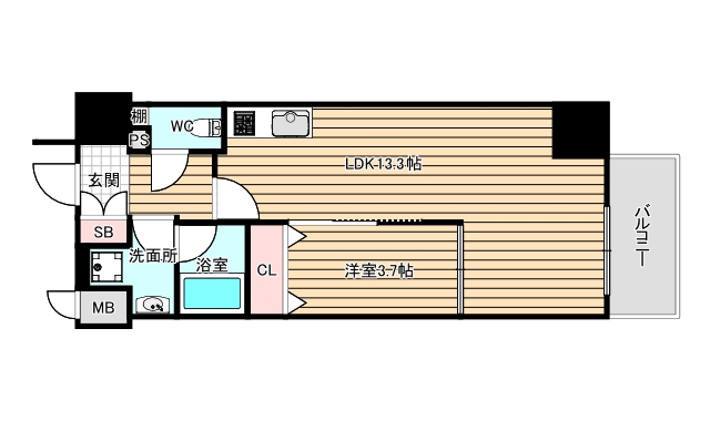 10階の間取り図