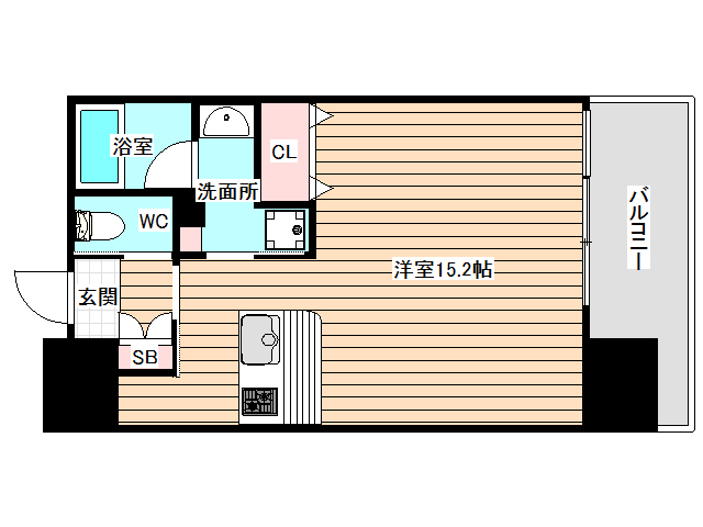 2階の間取り図