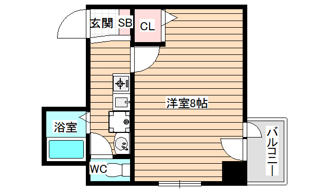2階の間取り図