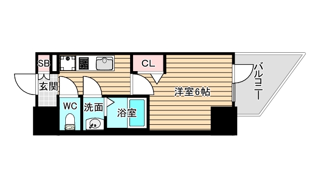 13階の間取り図