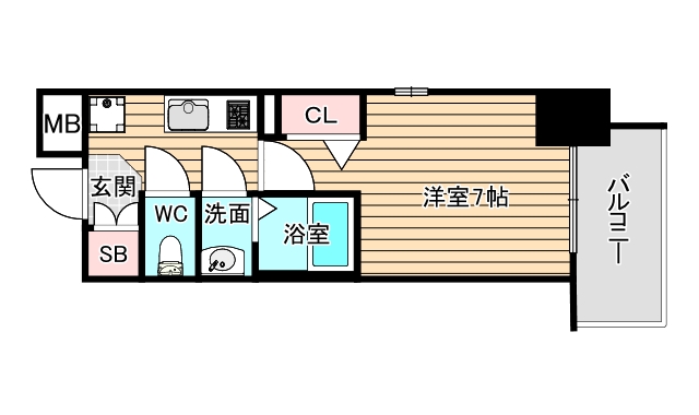 11階の間取り図