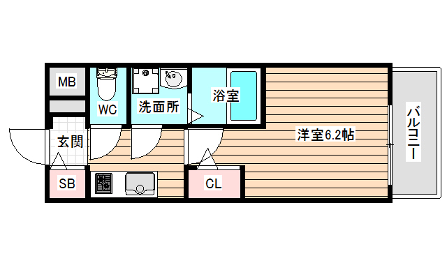 10階の間取り図