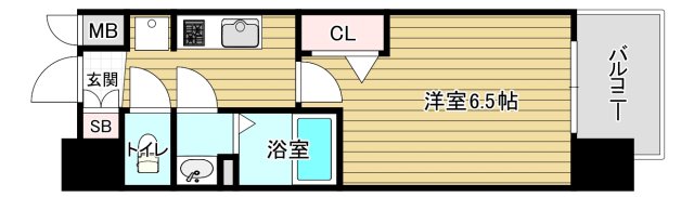 2階の間取り図