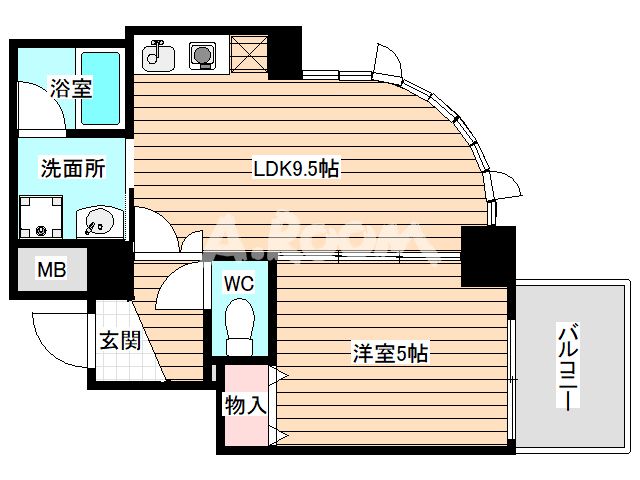 3階の間取り図