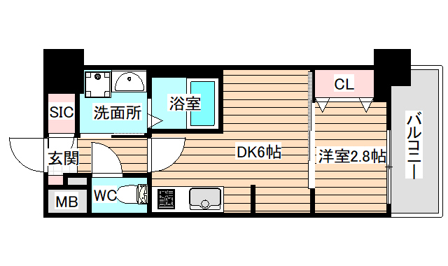 10階の間取り図