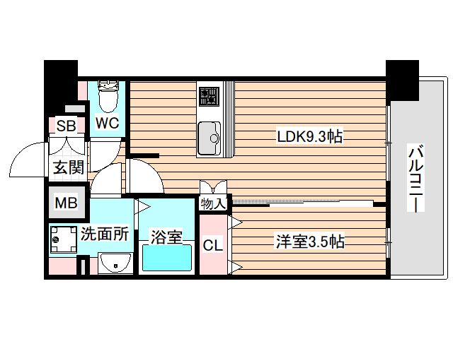 10階の間取り図