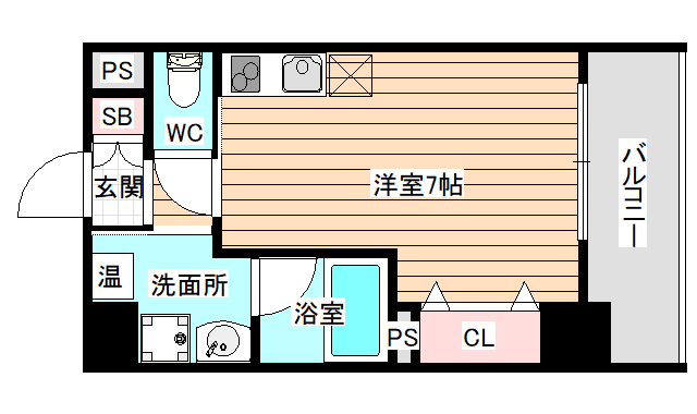 3階の間取り図