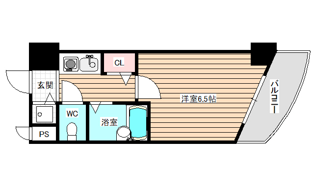5階の間取り図