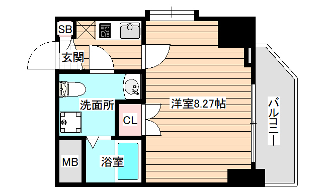 11階の間取り図