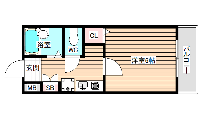 7階の間取り図
