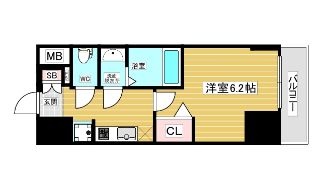 7階の間取り図