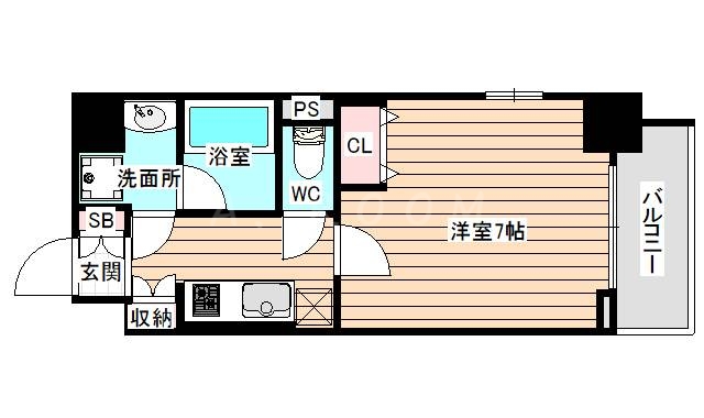 5階の間取り図