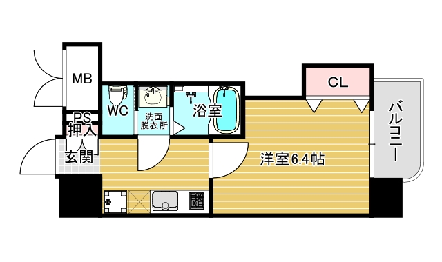 13階の間取り図