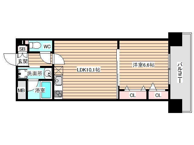 3階の間取り図